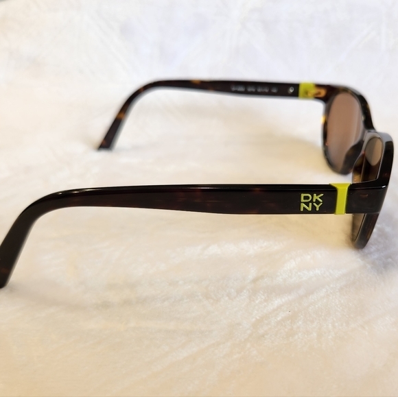 DONNA KARAN NEW YORK DY DKNY 4655 3016 Havana EYEGLASSES 53-16-140mm FRAMES ONLY - Picture 4 of 7